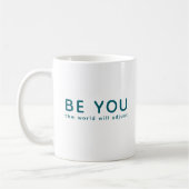 Just Be You 072 Inspirational Motivational Quote  Koffiemok (Links)