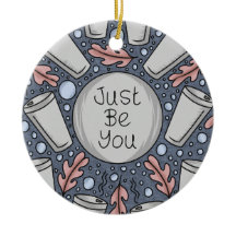 Just be you- hand drawn illustration 