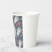 Just be you- hand drawn illustration  papieren bekers (Links)