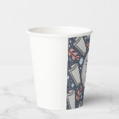 Just be you- hand drawn illustration  papieren bekers (Rechts)