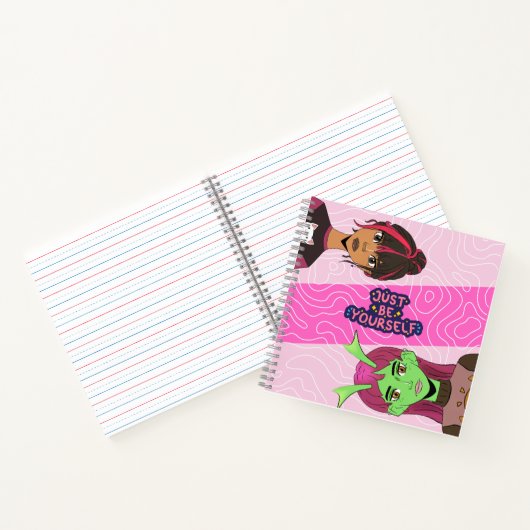 Just Be Yourself - Inclusive & Empowering Notitieboek (Binnen)