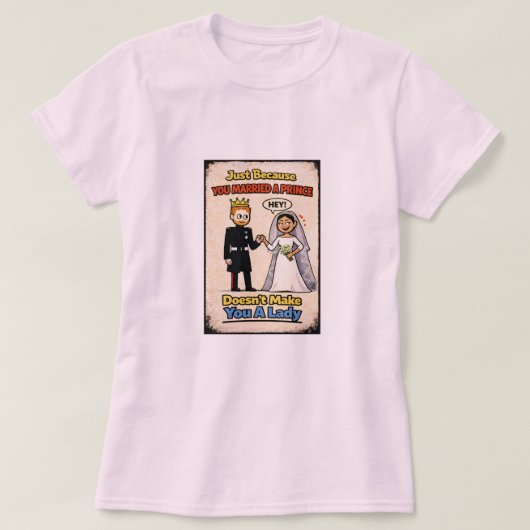 Just Because... (4a) T-shirt (Design voorkant)