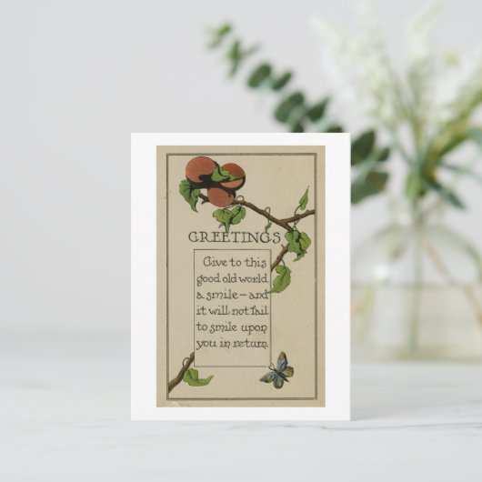 Just Because Greeting Card Briefkaart (Staand voorkant)