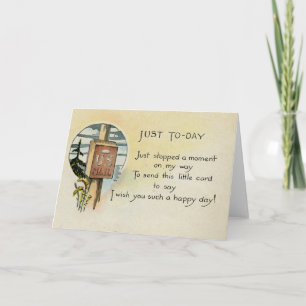 Just Because Greeting Card Kaart