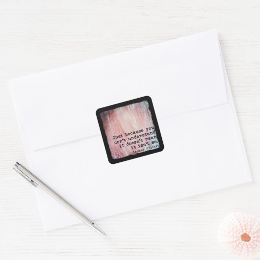 JUST BECAUSE STICKER (Envelop)