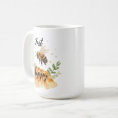 Just Bee Happy  Koffiemok (Voorkant links)