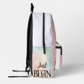 Just Begin Bedrukte Rugzak (Links)