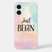Just Begin Case-Mate iPhone Case (Achterkant)