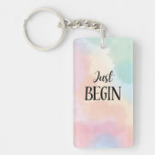 Just Begin Sleutelhanger (Voorkant)