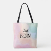 Just Begin Tote Bag (Achterkant)