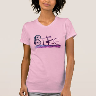 "Just Bike" Graffiti uit Bike Parts & Tire Tracks T-shirt