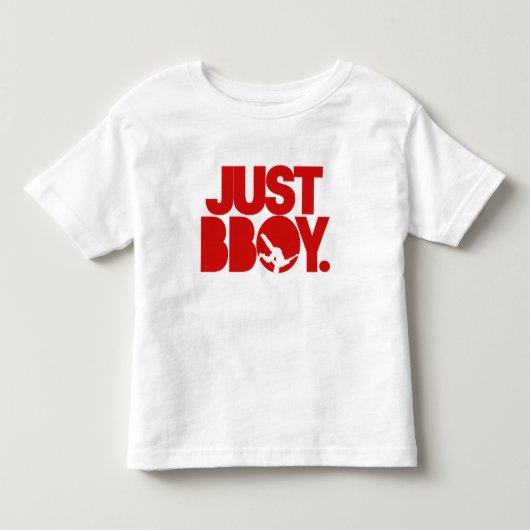 Just Boy - Rood Kinder Shirts (Voorkant)