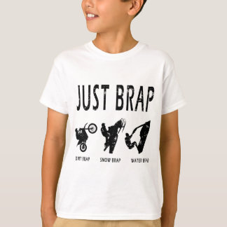 just-brap-black.png t-shirt