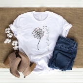 Just Breathe Dandelion Yoga T-shirt