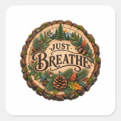 Just Breathe Forest & Nature Sticker Set (Voorkant)