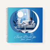 Just Breathe Hardcover Journal Notitieboek (Voorkant)