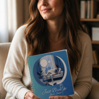 Just Breathe Hardcover Journal Notitieboek