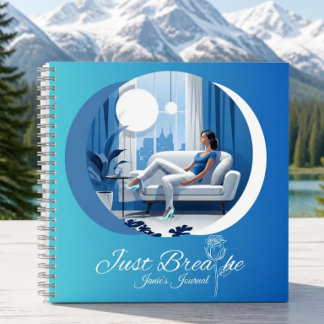Just Breathe Hardcover Journal Notitieboek