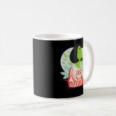Just Breathe Mindfulness Quote Mug for Daily Calm Koffiemok (Voorkant rechts)