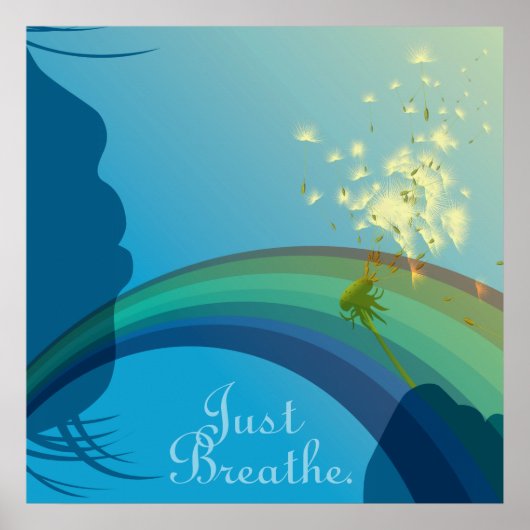 just-breathe poster (Voorkant)
