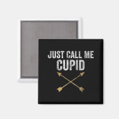 Just Call Me Cud Shirt Retro Arrow Valentine Day  Magneet (Voorkant / Achterkant)