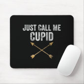 Just Call Me Cud Shirt Retro Arrow Valentine Day  Muismat (Met muis)