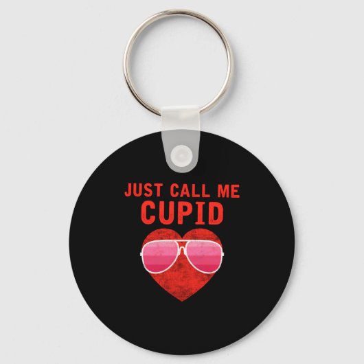 Just Call Me Cud Valentines Day Couple Cute 2 Sleutelhanger (Voorkant)