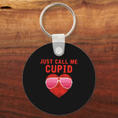 Just Call Me Cud Valentines Day Couple Cute 2 Sleutelhanger (Voorkant)