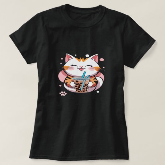 Just Chill Cat T-shirt – Relaxing Cat Lover Graphi (Design voorkant)