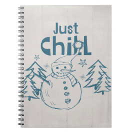 Just Chill Playful Christmas Notitieboek