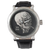 Just Chill Skull  Horloge (Voorkant)