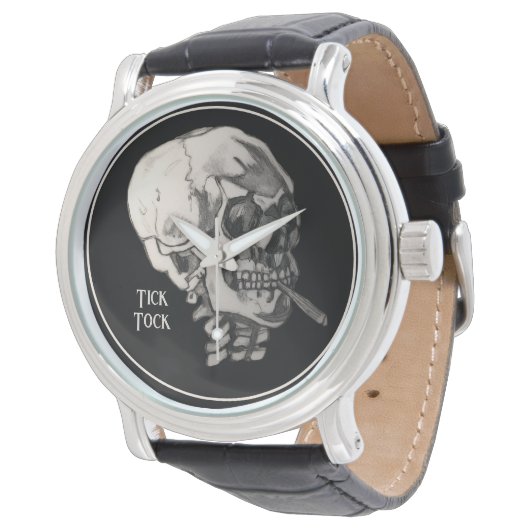 Just Chill Skull Horloge (Gekanteld)