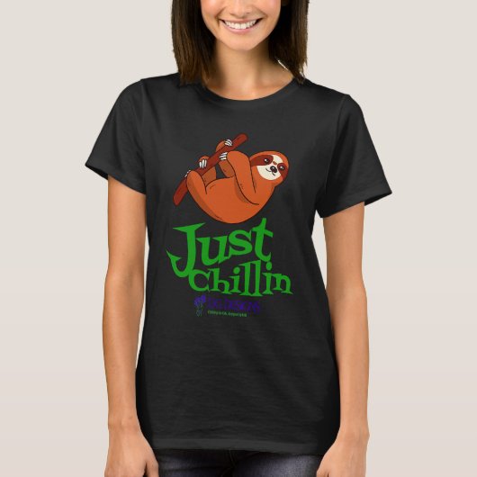 Just Chillin by The Fallible Man Designs T-shirt (Voorkant)