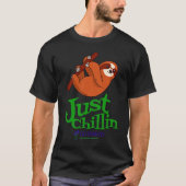 Just Chillin by The Fallible Man Designs T-shirt (Voorkant)