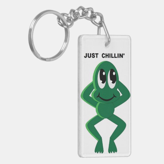 JUST CHILLIN'' SLEUTELHANGER (Voorkant Links)