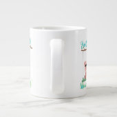 Just Chilling - Pig Quote Grote Koffiekop (Achterkant)