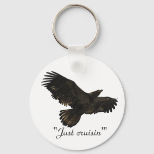 'Just cruisin' Eagle Spirit' Key chain Sleutelhanger