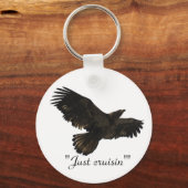 'Just cruisin' Eagle Spirit' Key chain Sleutelhanger (Voorkant)