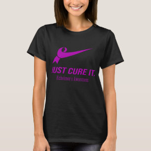 Just Cure It Alzheimer's Awareness T-shirt
