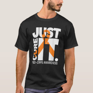 Just Cure RSD CRPS Awarness Ribbon white tex T-shirt