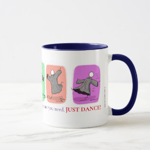 'Just Dance' 11oz Koffie mok