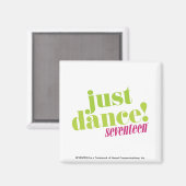 Just Dance - Green Magneet (Voorkant / Achterkant)