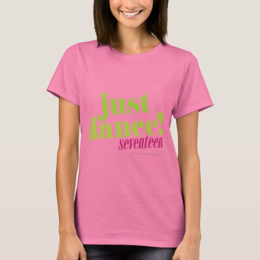Just Dance - Green T-shirt (Voorkant)