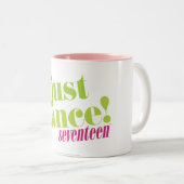 Just Dance - Green Tweekleurige Koffiemok (Voorkant rechts)