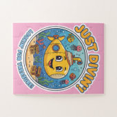 Just Divin'! Lookin' For Treasure! - Cheerful Legpuzzel (Horizontaal)