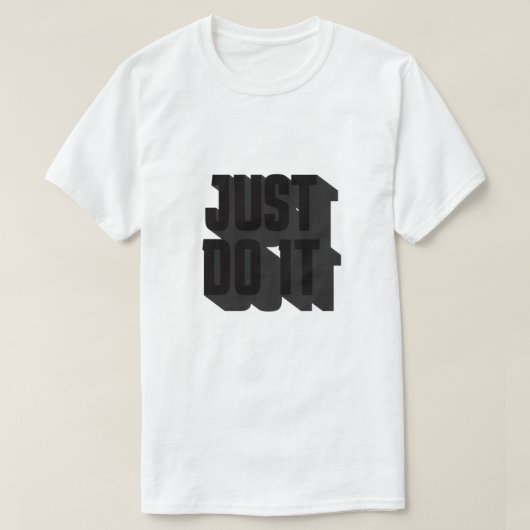 JUST DO IT 3D BOLD TEE T-SHIRT (Design voorkant)