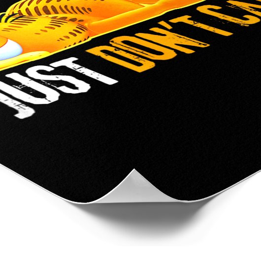 Just Don't Care Poster (Hoek)