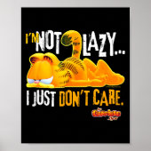 Just Don't Care Poster (Voorkant)