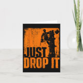 Just Drop It - Arborist Tree Surgeon Lumberjack Wo Kaart (Voorkant)