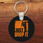 Just Drop It - Arborist Tree Surgeon Lumberjack Wo Sleutelhanger (Voorkant)
